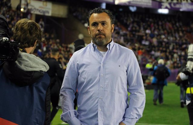 El entrenador del Real Valladolid, Sergio González.
