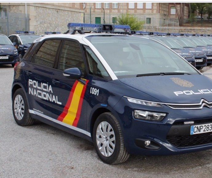 Cotxe de la Policia Nacional. 
