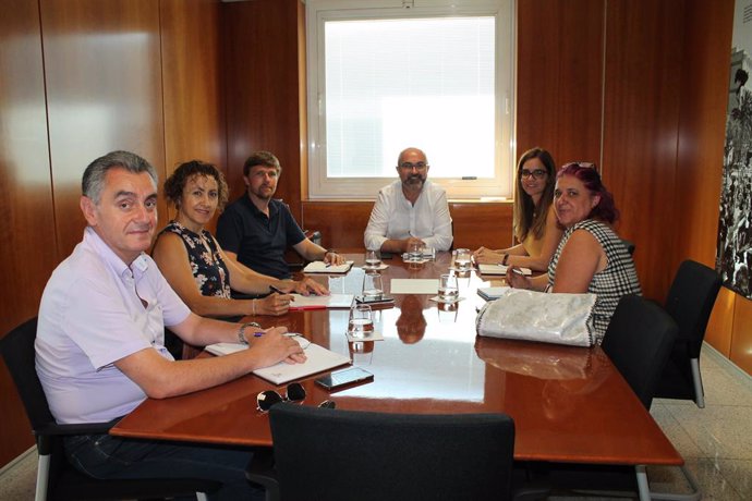 Reunió entre el Consell d'Eivissa i els regidors de Medi ambient de la illa