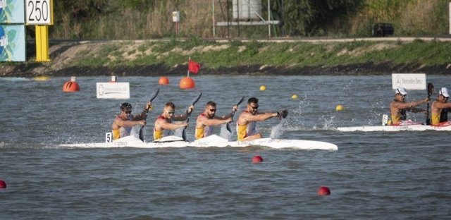 El K4 español de piragüismo