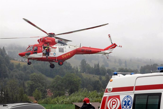 Servicios de emergencia en los montes Tatras