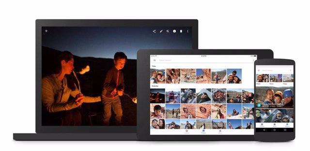 Google Fotos en distintas plataformas