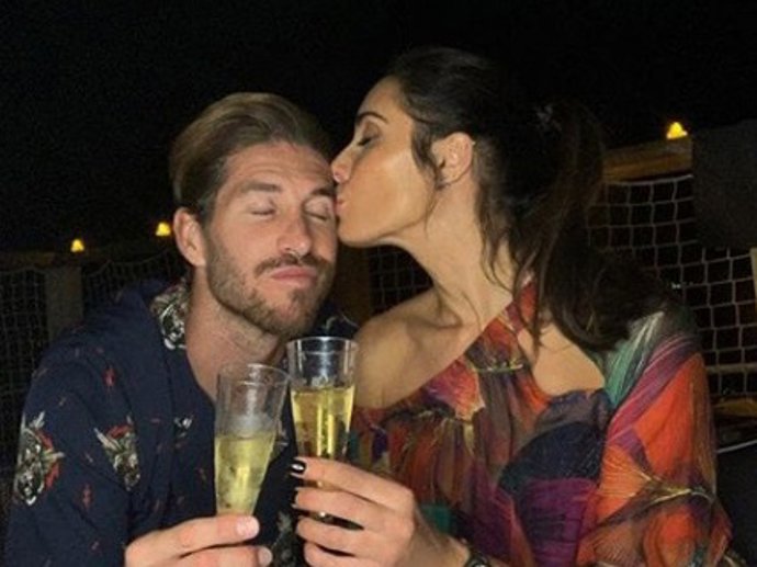 SERGIO RAMOS Y PILAR RUBIO CELEBRANDO SU SÉPTIMO ANIVERSARIO DE NOVIOS