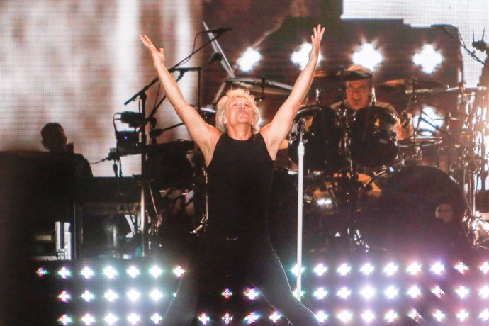Concierto de Bon Jovi en el estadio Wanda Metropolitano de Madrid
