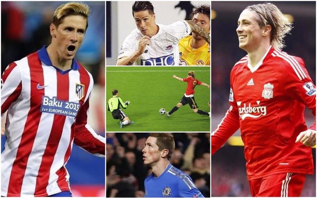 La carrera de Fernando Torres, en imágenes