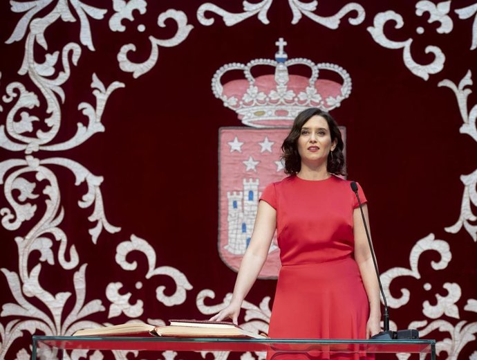 Imagen recurso de la presidenta de la Comunidad de Madrid, Isabel Díaz Ayuso