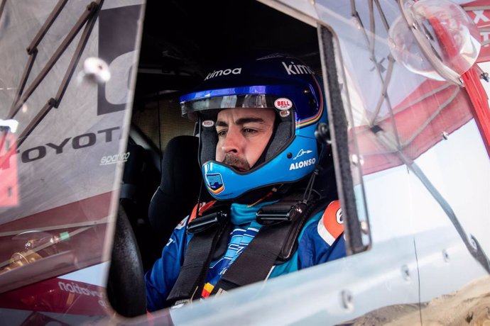 Rally.- Fernando Alonso completa sus tres días de entrenamiento intensivo y con 