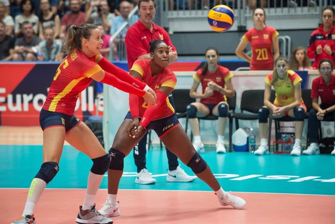 La selección española femenina de voleibol en el Campeonato de Europa