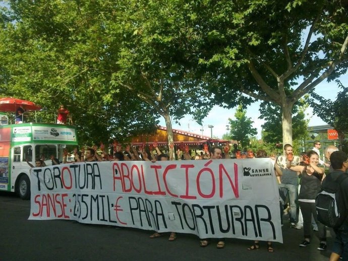 Convocan dos manifestaciones contra los eventos taurinos en las fiestas de San Sebastián de los Reyes