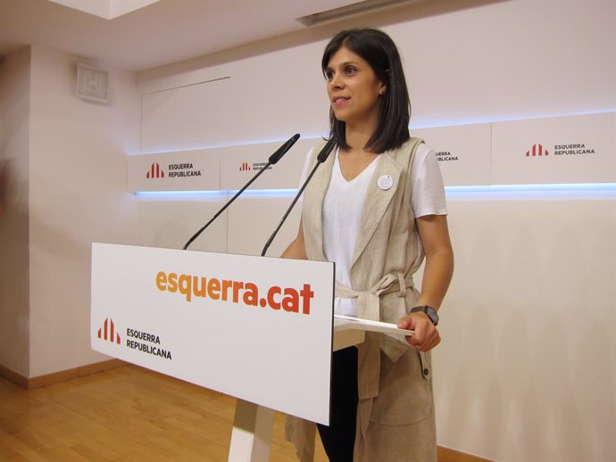 La portaveu d'ERC, Marta Vilalta, en una fotografia d'arxiu. 