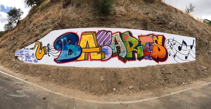 Grafiti en Bacares