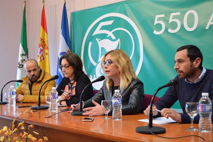 La alcaldesa de San Juan del Puerto, Rocío Cárdenas (PSOE). 