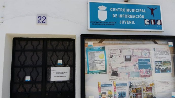 El Centro de Información Juvenil (CIJ) cerrado por vacaciones