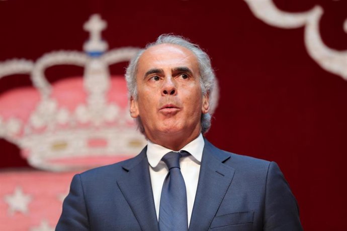 Imagen de archivo del consejero de Sanidad de la Comunidad de Madrid, Enrique Ruiz Escudero.