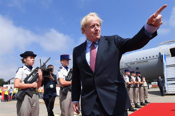 Boris Johnson viaja a Biarritz para asistir a la cumbre del G7