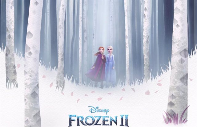 Fragmento del póster oficial de Frozen 2