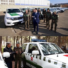 Apamcyl denuncia la diferencia entre la flota de CyL y la de la Comunidad de Madrid donde los vehículos sí que están dotadas de distintivos de emergencia.