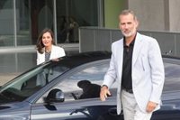 Felipe VI y la reina Letizia visitan al rey Juan Carlos durante su recuperación