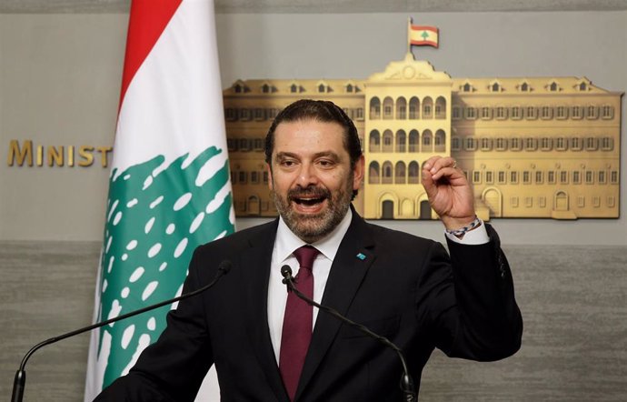El primer ministro libanés, Saad Hariri
