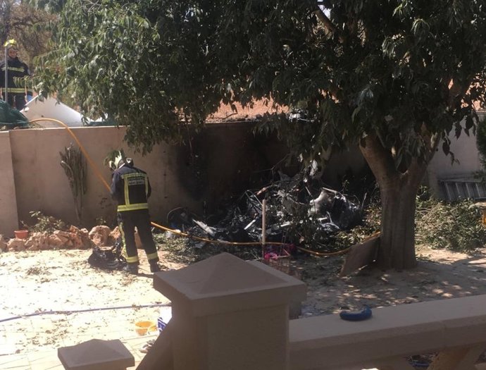 Restes de l'accident aeri d'Inca.