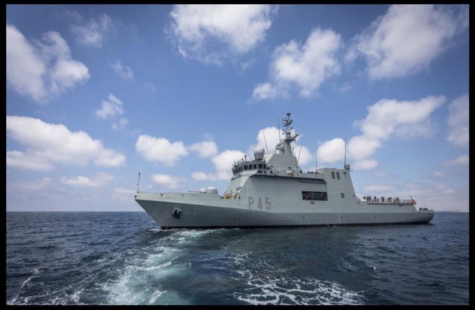 El patruller 'Auda' de l'Armada