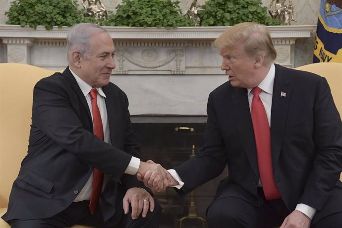 Donald Trump y Benjamin Netanyahu