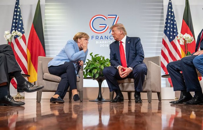 Irán.- Trump afirma que el G7 tiene una "gran unidad" sobre Irán