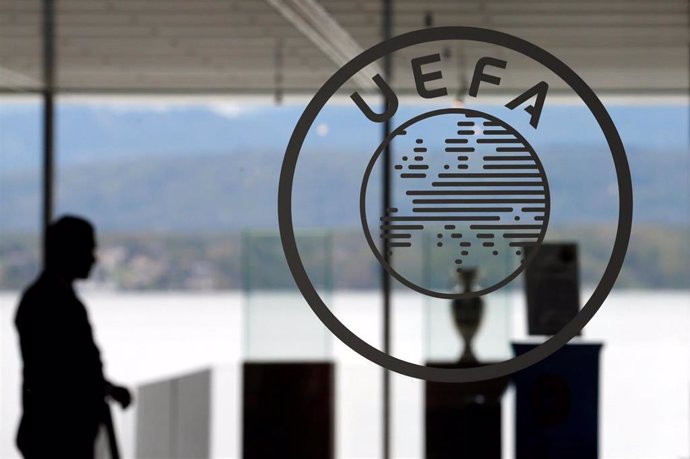 Logotipo de la UEFA.