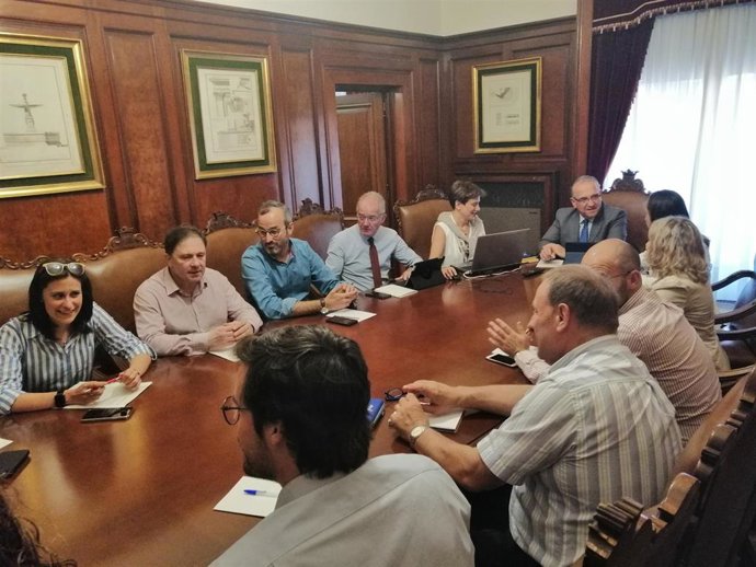 Enrique Maya preside la primera Junta de Gobierno Local del Ayuntamiento de Pamplona