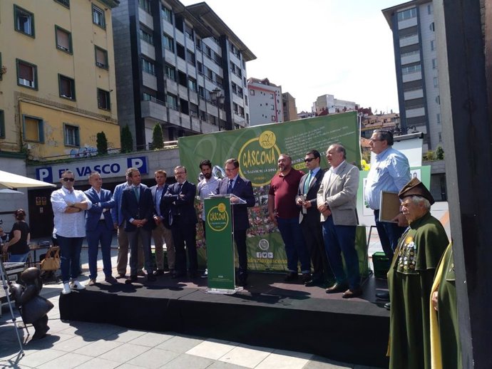 Alfredo Canteli, en su discurso