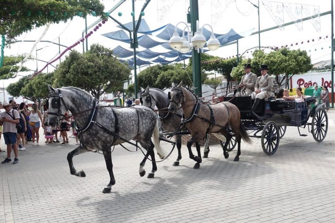 XXXVIII Concurso Exhibición de Enganches del Recinto Ferial organizado por el Club de Enganches Malacitano en el recinto ferial Cortijo de Torres.