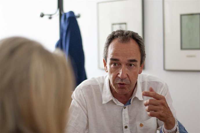 El diputado de Cs en el Parlament, Juanma Gómez.