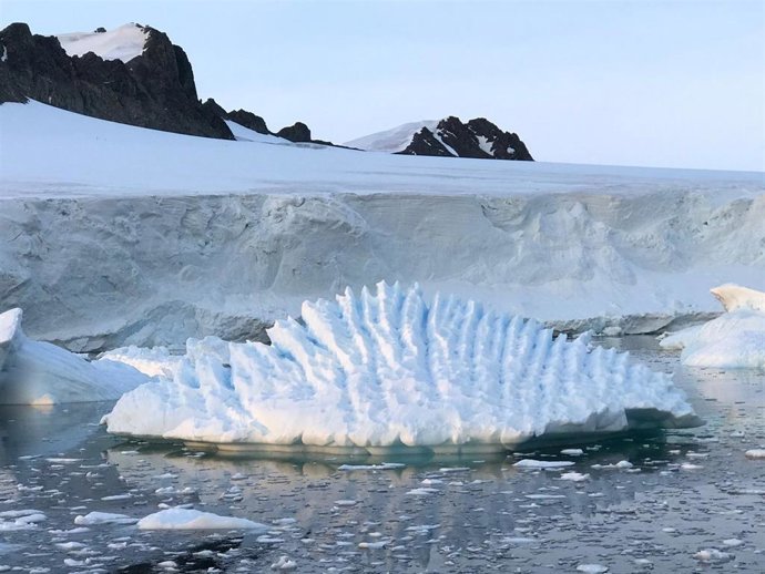 Iceberg en la Península Antártica