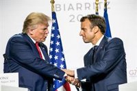 Macron sienta las bases para un encuentro en "semanas" entre Trump y Rohani