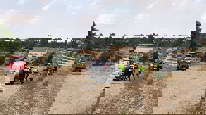 Imagen del accidente ocurrido en Motilleja