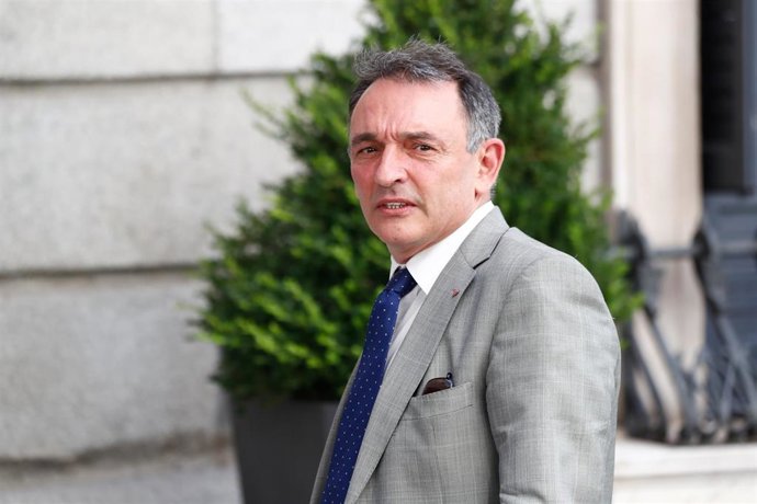 El diputado de Unidas Podemos, Enrique Santiago 