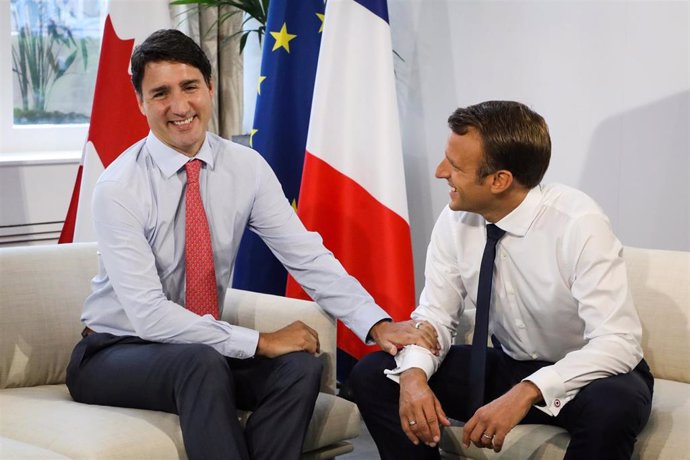 Justin Trudeau en Biarritz