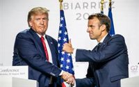 Macron y Trump acuerdan la continuidad de la 'tasa Google' hasta que legisle la OCDE
