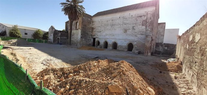 Obras de la iglesia de Santa Ana