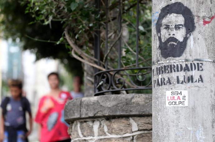 Imagen del expresidente brasileño Luiz Inácio Lula da Silva