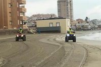 Las playas de Monte Blanco y Galúa continúan cerradas al baño