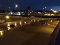 El 112 atiende 1.500 incidencias por las fuertes lluvias desde las 16 horas del lunes hasta las 10 horas del martes