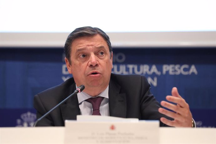 El ministro de Agricultura, Pesca y Alimentación en funciones, Luis Planas