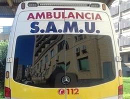 Imagen de una ambulancia SAMU