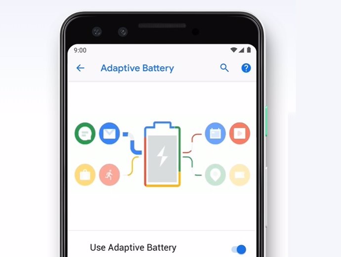 Sistema de batería adaptable de Google