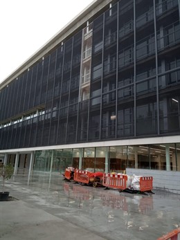La nueva sede de los Juzgados de Ibiza, aún por inaugurar.