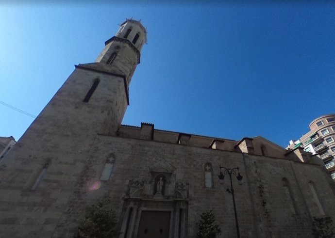 Iglesia y campanario de San Agustín en Valncia