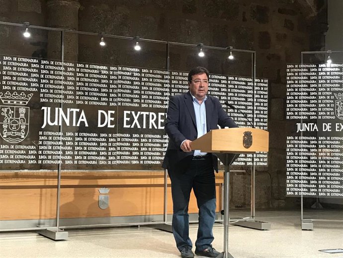 El presidente de la Junta, Guillermo Fernández Vara