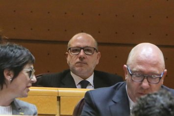 El senador de VOX, Francisco José Alcaraz.