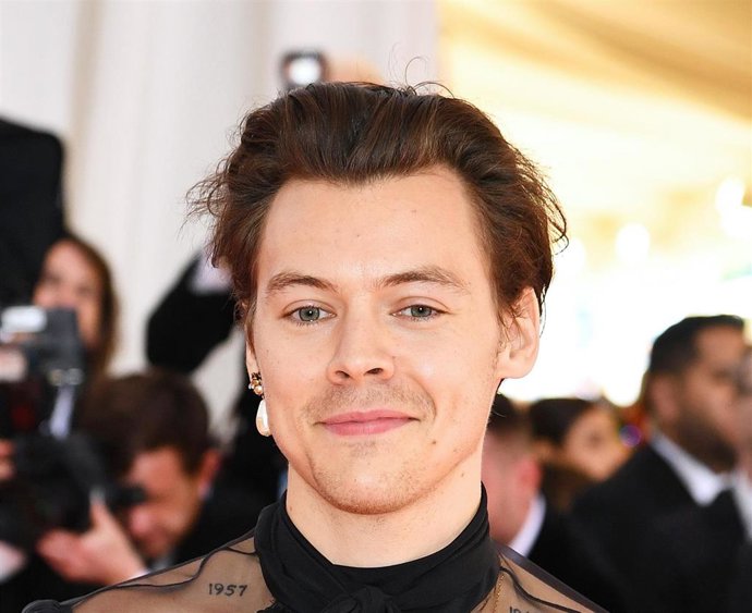Harry Styles en la Met gala de 2019